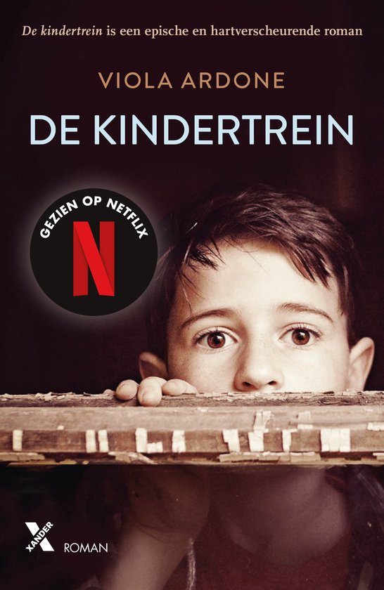 De kindertrein — boekomslag
