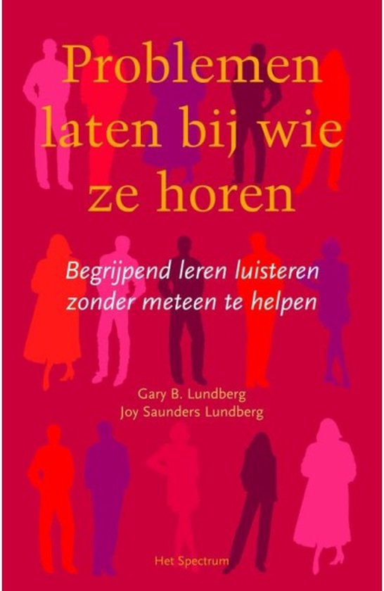 Problemen Laten Bij Wie Ze Horen — boekomslag