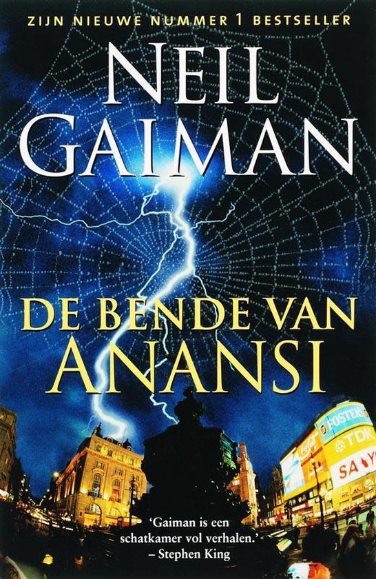 De Bende Van Anansi — boekomslag