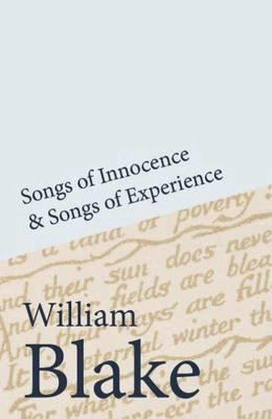 Songs of Innocence and Songs of Experience — boekomslag