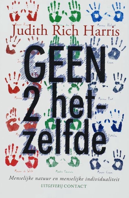 Geen Twee Hetzelfde — omslag