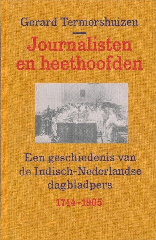 Journalisten En Heethoofden — boekomslag