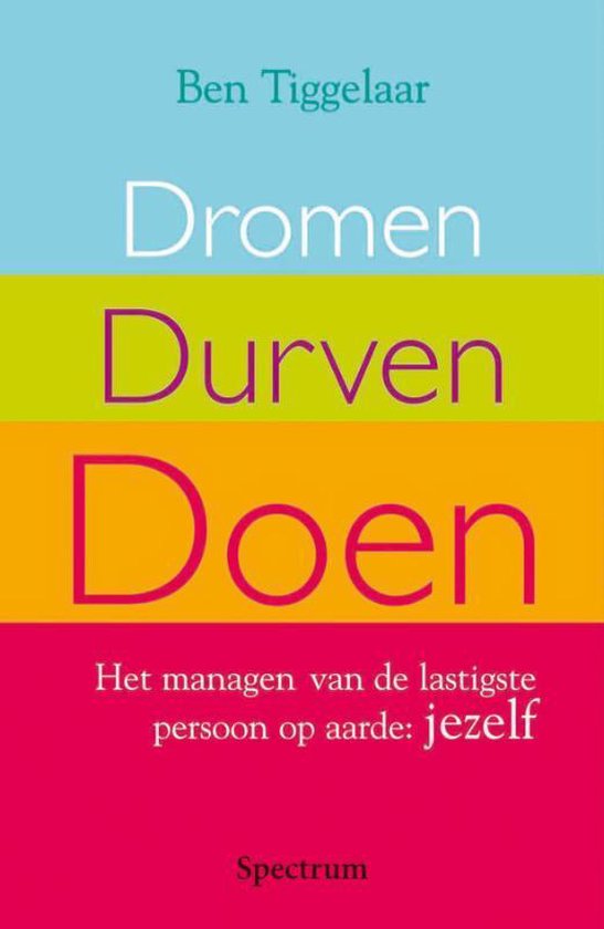 Dromen Durven Doen — boekomslag