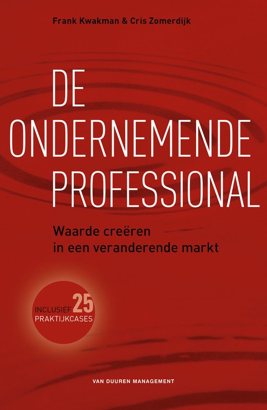 De ondernemende professional — boekomslag