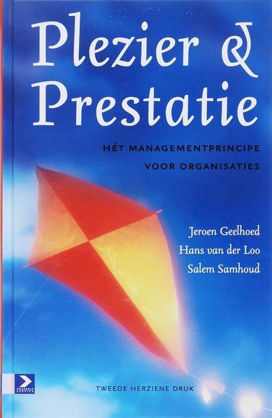 Plezier & prestatie — boekomslag