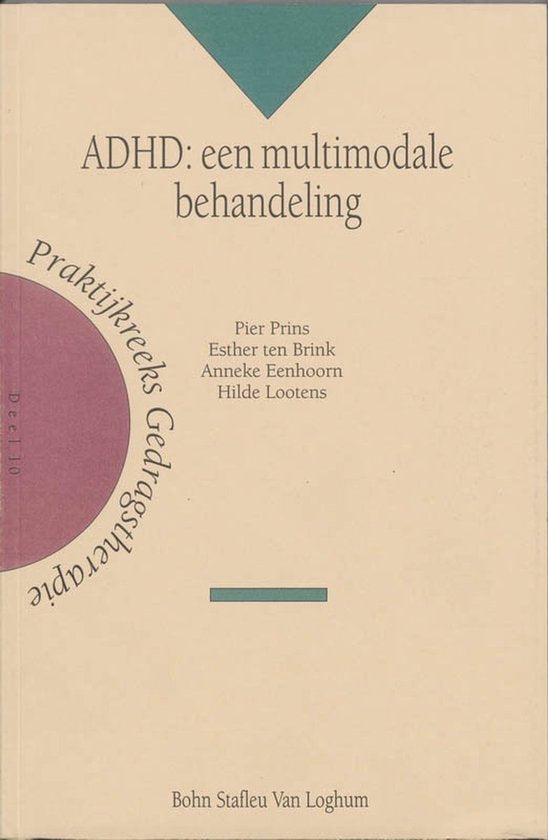 Praktijkreeks gedragstherapie 10 - ADHD — boekomslag
