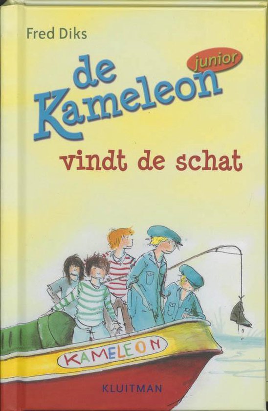 Kameleon Jr De Kameleon Vindt De Schat — boekomslag