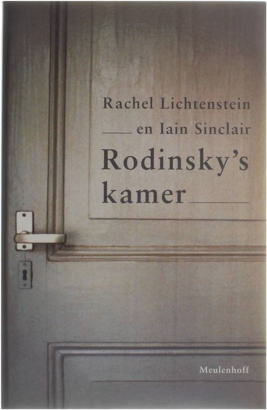 Rodinsky's kamer — boekomslag