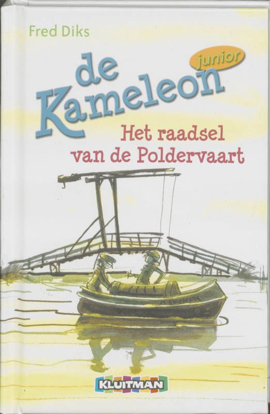 Kameleon Jr Het Raadsel Van De Poldervaart — boekomslag