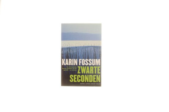 Zwarte seconden — boekomslag