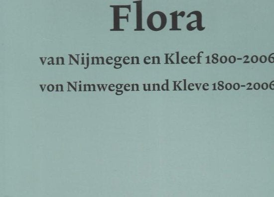 Flora van Nijmegen en Kleef / Flora von Nimwegen und Kleve — boekomslag