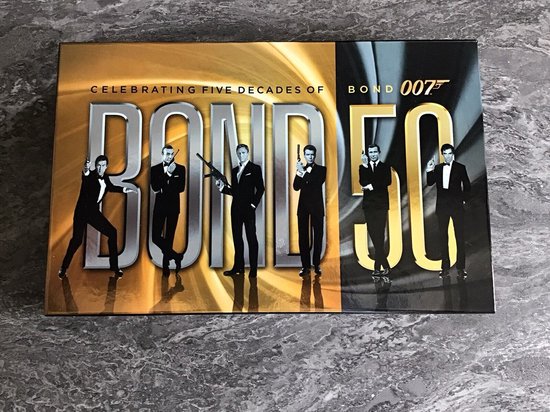 James Bond - 50th Anniversary BOX (Blu-Ray) Franse Editie met Nederlandse Ondertiteling — boekomslag