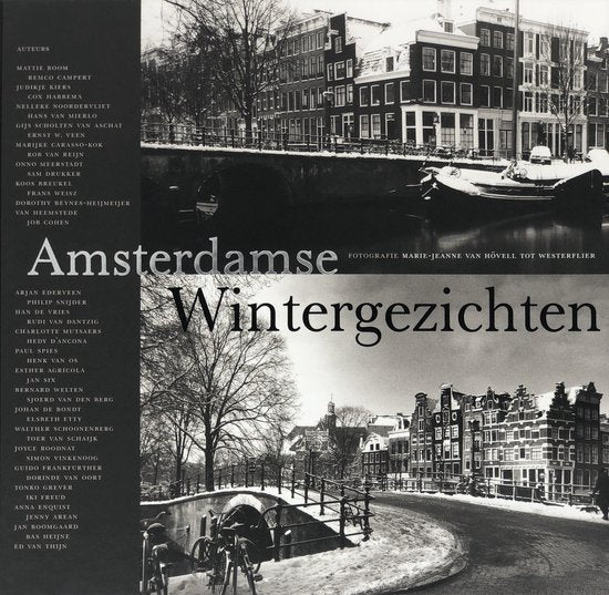 Amsterdamse Wintergezichten — boekomslag