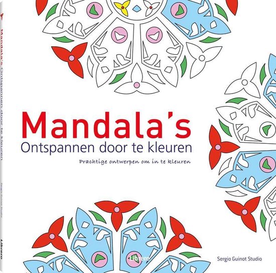 Mandala's- ontspannen door te kleuren — boekomslag