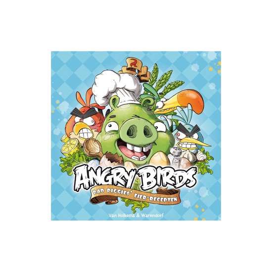 Angry Birds - Angry Birds Bad piggies eierrecepten — boekomslag
