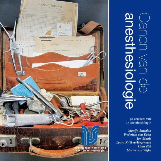 Canon van de anesthesiologie — boekomslag