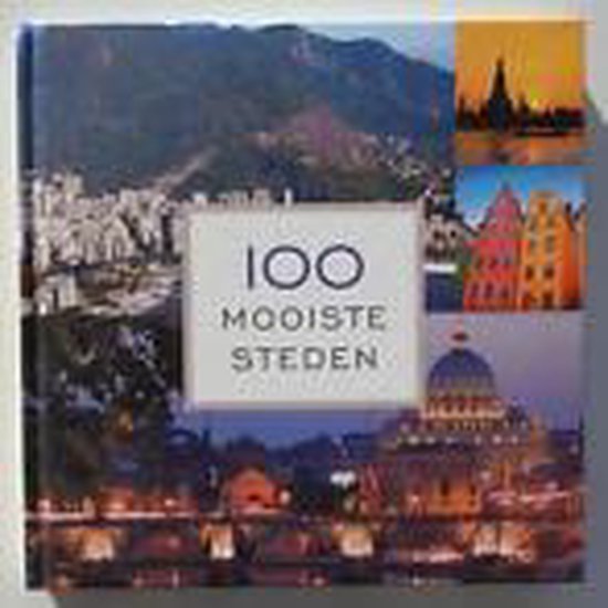 100 Mooiste Steden — boekomslag