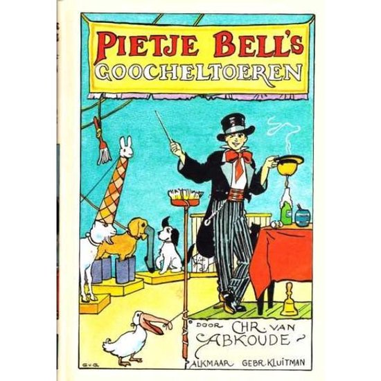 Pietje Bell's Goocheltoeren — omslag