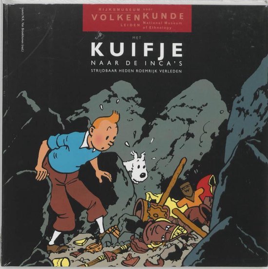 Met Kuifje Naar De Incas — boekomslag