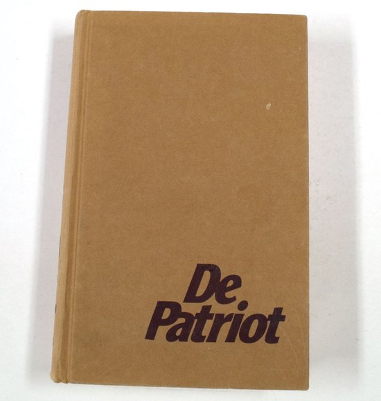 Patriot — boekomslag