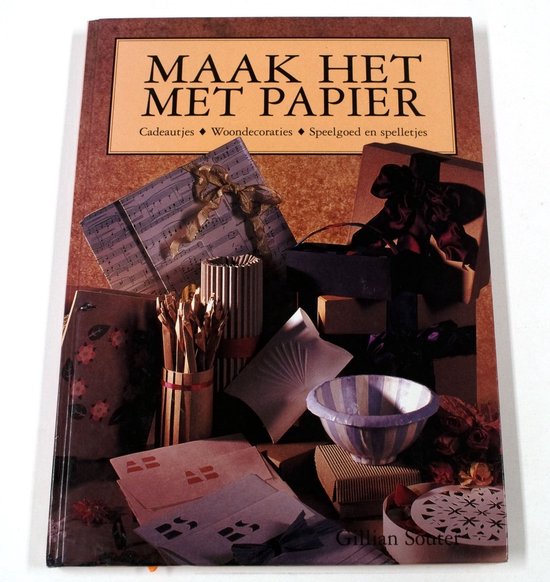 Maak het met papier — boekomslag
