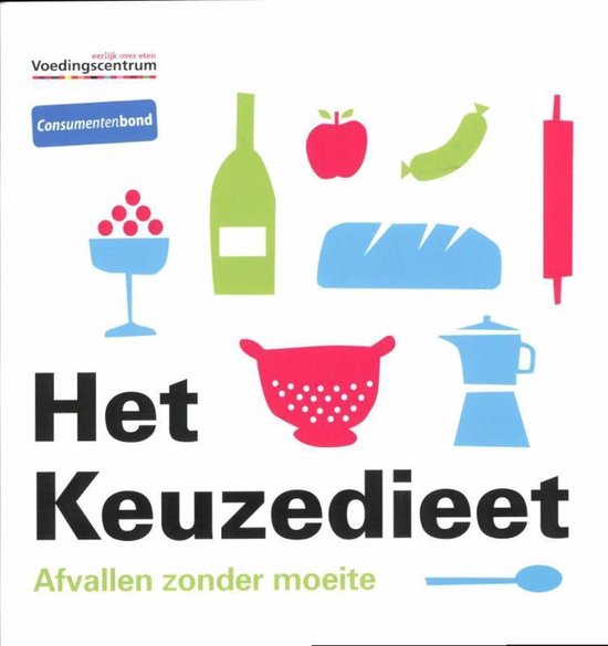 Het keuzedieet — boekomslag