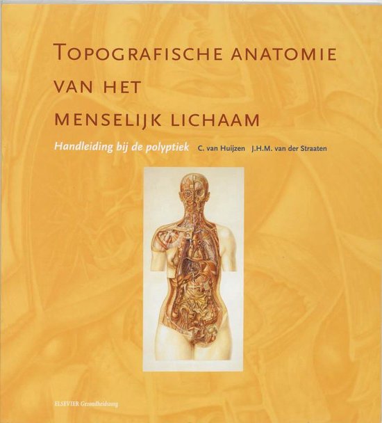 Topografische anatomie van het menselijk lichaam — boekomslag