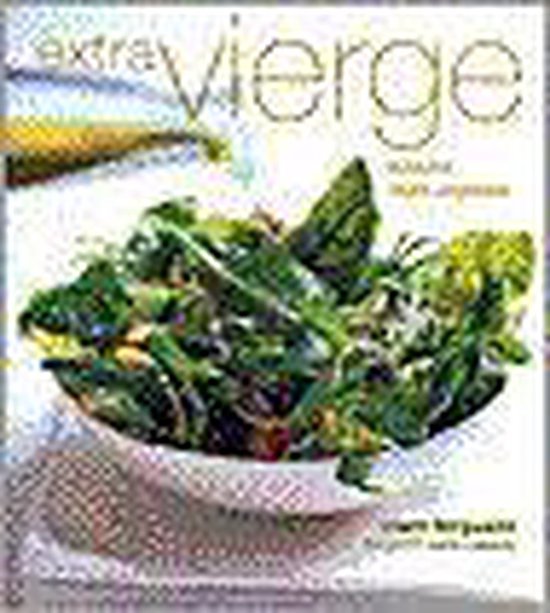 Extra vierge — boekomslag