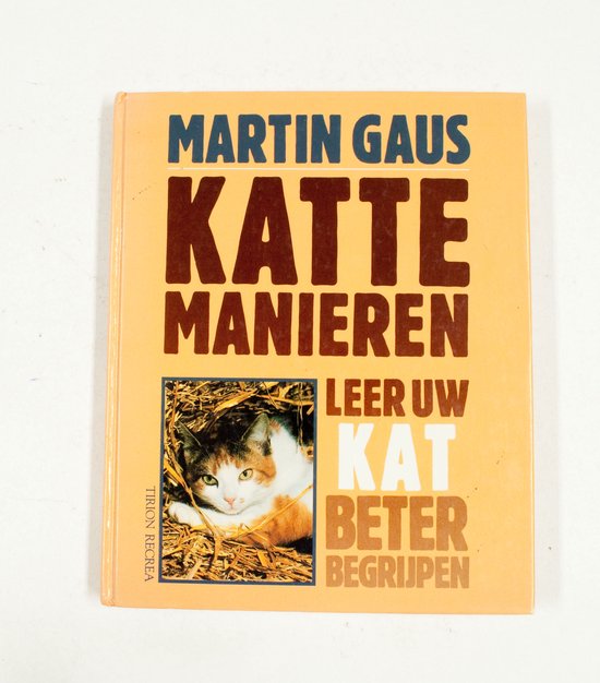 Kattemanieren — boekomslag