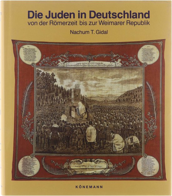 Die Juden in Deutschland, von der R�merzeit bis zur Weimarer Republik — boekomslag