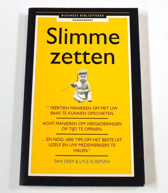 SLIMME ZETTEN — boekomslag