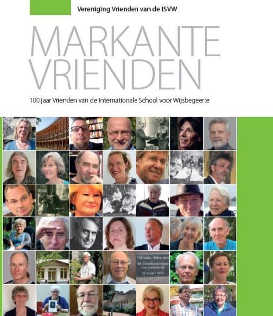 Markante vrienden — boekomslag