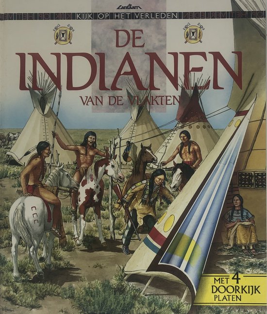 De Indianen van de vlakten — boekomslag