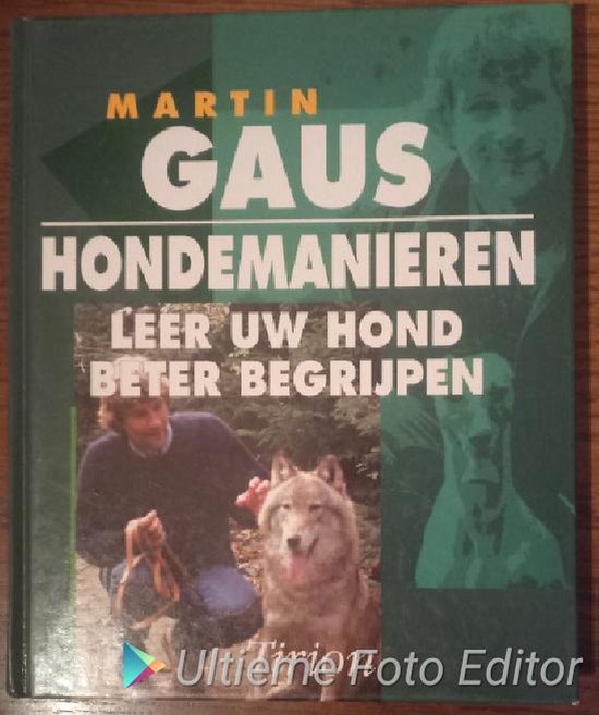 Hondenmanieren — boekomslag
