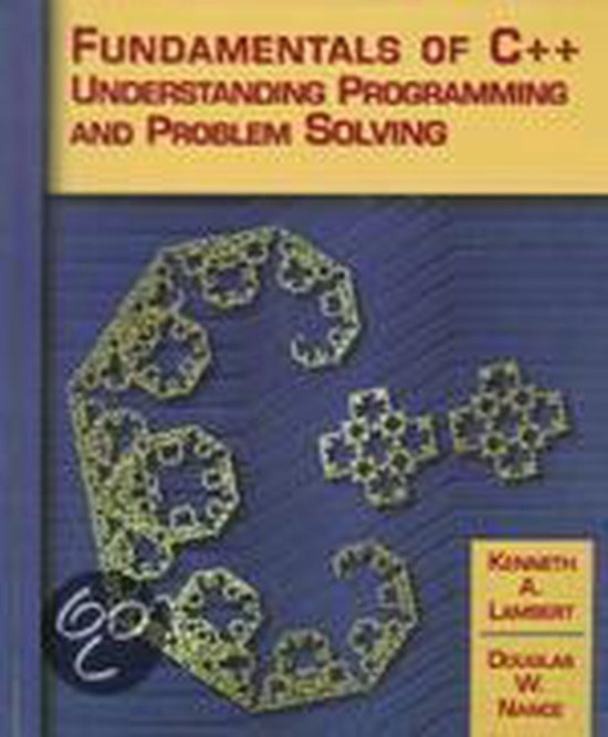 Fundamentals of C++ — boekomslag