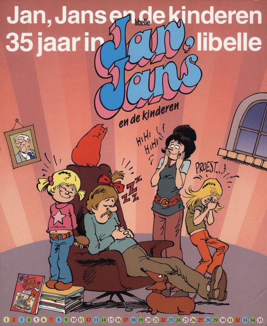Jan, Jans en de kinderen 35 jaar in libelle — boekomslag