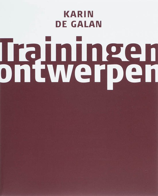 Trainingen Ontwerpen + Dvd — boekomslag