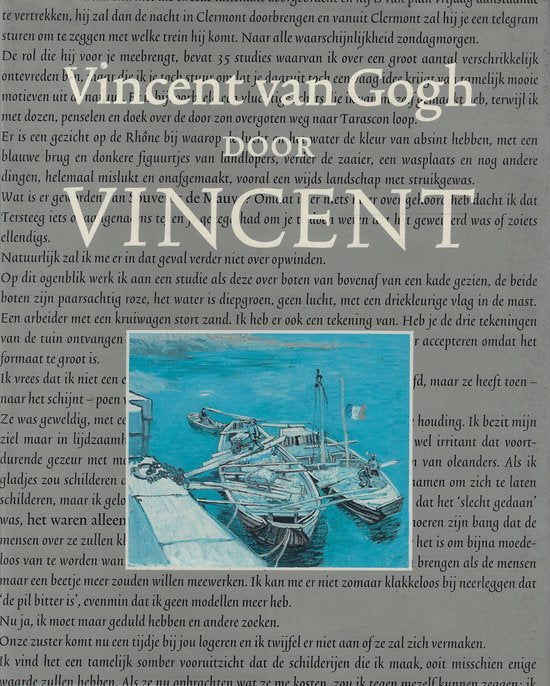 Vincent van Gogh door Vincent — boekomslag