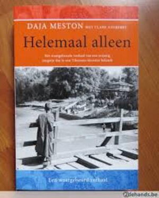 Helemaal alleen — boekomslag
