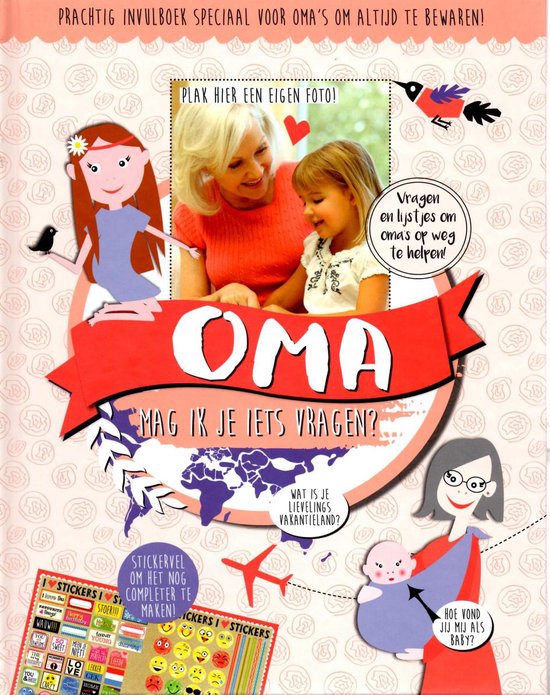 Oma invulboek - Mag ik je iets vragen — omslag