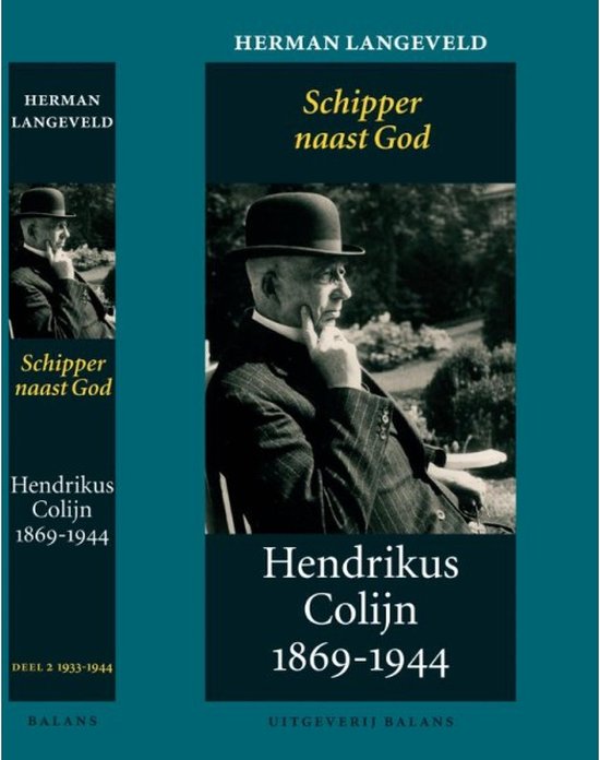 Hendrikus Colijn 1869-1944 / II 1933-1944 — boekomslag