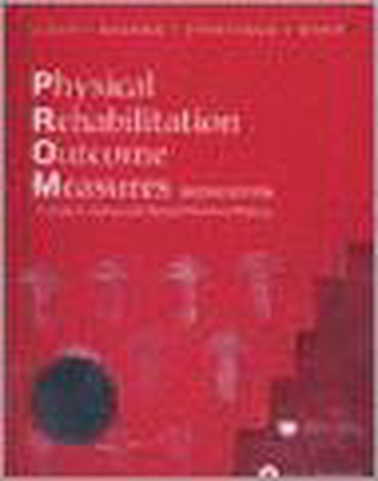 Physical Rehabilitation Outcome Measures — boekomslag
