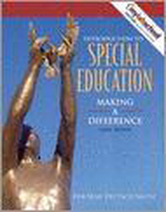Introduction to Special Education: Making a Difference (Book Alone) (6th Edition) — boekomslag