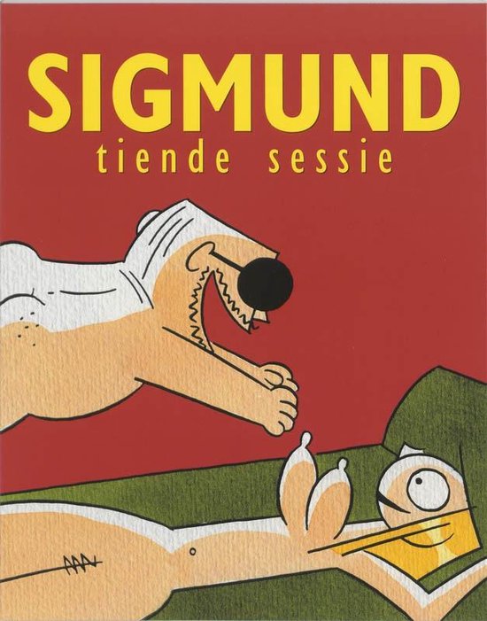 Sigmund Tiende sessie — boekomslag