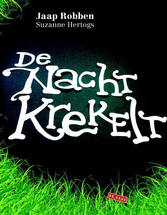 De nacht krekelt — boekomslag