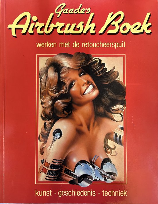 Gaade's airbrush boek — boekomslag