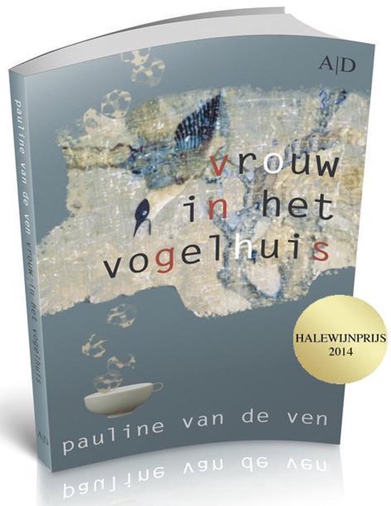Vrouw in het vogelhuis — boekomslag