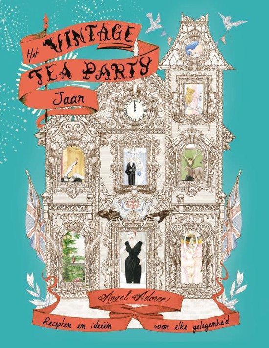 Het vintage tea party jaar — boekomslag
