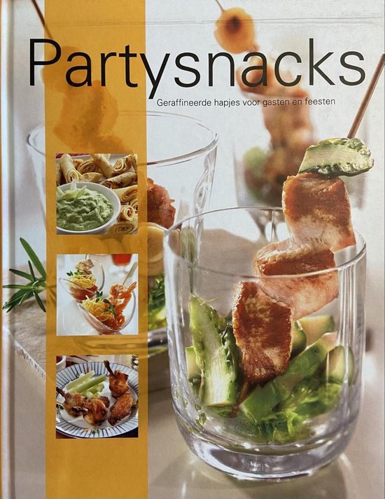 Partysnacks — boekomslag