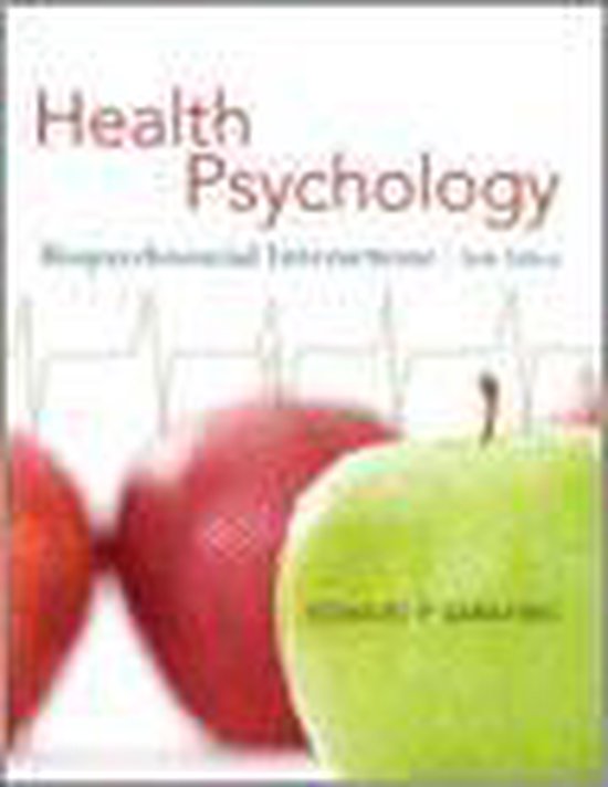 Health Psychology — boekomslag